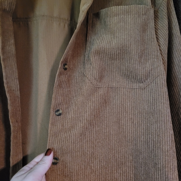 Corduroy Button Up Top - Picture 3 of 6